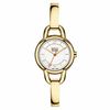 Ladies' ESQ Movado Status™ Gold-Tone Bangle Watch with Silver-Tone Dial (Model: 07101419)
