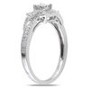 0.24 CT. T.W. Quad Princess-Cut Diamond Promise Ring in 10K White Gold