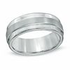 Men's Triton 8.0mm Comfort Fit Tungsten Wedding Band - Size 10