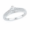 Thumbnail Image 1 of 0.45 CT. T.W. Diamond Bridal Set in 10K White Gold