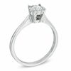 0.37 CT. Diamond Solitaire Engagement Ring in 10K White Gold