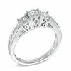 Thumbnail Image 1 of 0.50 CT. T.W. Diamond Three Stone Engagement Ring in 10K White Gold