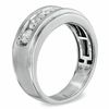 Thumbnail Image 2 of Men's 1.00 CT. T.W. Diamond Five Stone Band in 14K White Gold