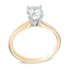 Thumbnail Image 2 of 1.00 CT. T.W. Certified Diamond Solitaire Engagement Ring in 14K Gold (J/I3)