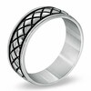 Thumbnail Image 2 of 8.0mm Black PVD Lattice Stainless Steel Band - Size 10