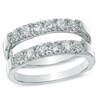 Thumbnail Image 1 of 0.96 CT. T.W. Certified Canadian Diamond Solitaire Enhancer in 14K White Gold (I/I1)