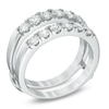 Thumbnail Image 2 of 0.96 CT. T.W. Certified Canadian Diamond Solitaire Enhancer in 14K White Gold (I/I1)