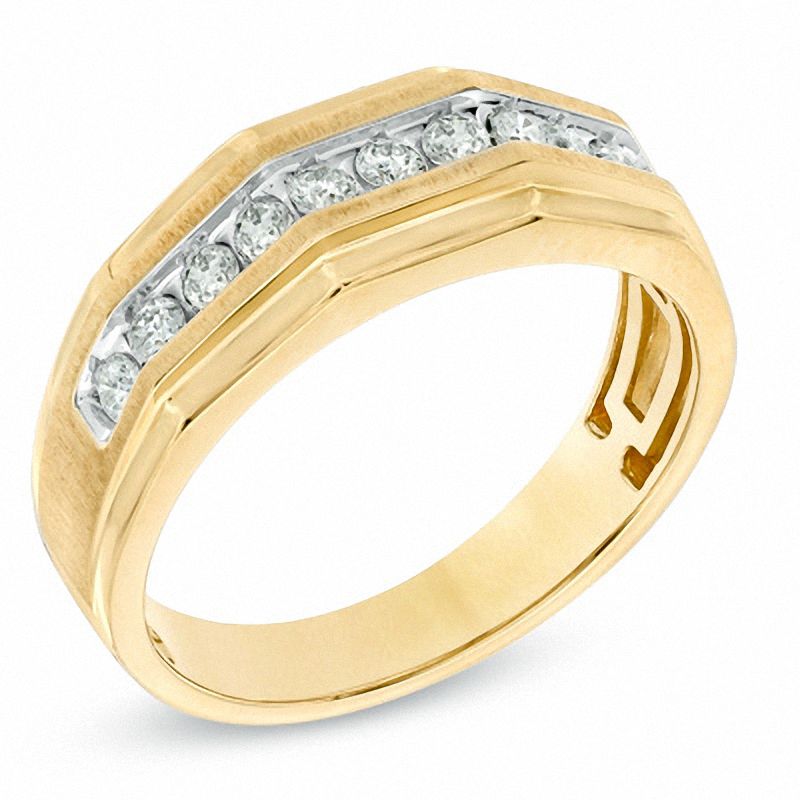 Men's 0.50 CT. T.W. Diamond Ring in 10K Gold