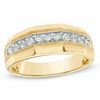 Thumbnail Image 1 of Men's 1.00 CT. T.W. Diamond Ring in 10K Gold