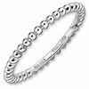 Stackable Expressions™ 1.5mm Beaded Ring in Sterling Silver