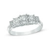 Thumbnail Image 0 of 0.25 CT. T.W. Diamond Three Stone Ring in 10K White Gold