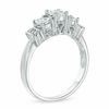 Thumbnail Image 1 of 0.25 CT. T.W. Diamond Three Stone Ring in 10K White Gold