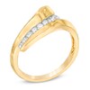Thumbnail Image 2 of 0.33 CT. T.W. Diamond Bypass Ring in 10K Gold