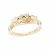 Thumbnail Image 3 of 0.25 CT. T.W. Diamond Three Stone Ring in 10K Gold