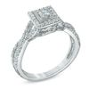 Thumbnail Image 1 of 0.40 CT. T.W. Certified Canadian Princess-Cut Diamond Engagement Ring in 14K White Gold (I/I1)