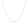 Thumbnail Image 1 of 1.3mm Box Chain Necklace in Sterling Silver - 18"