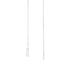 Thumbnail Image 3 of 1.3mm Box Chain Necklace in Sterling Silver - 18"