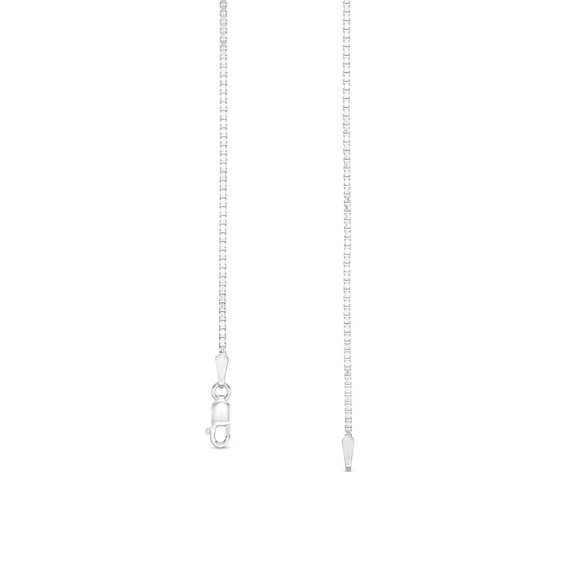 1.3mm Box Chain Necklace in Sterling Silver