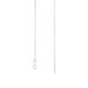 Thumbnail Image 4 of 1.3mm Box Chain Necklace in Sterling Silver - 20"
