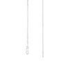 Thumbnail Image 3 of 1.3mm Box Chain Necklace in Sterling Silver - 22"