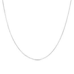 1.4mm Cable Chain Necklace in Sterling Silver - 18&quot;