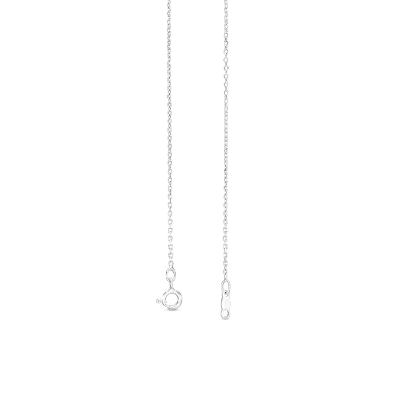 Main Image 3 of 1.4mm Cable Chain Necklace in Sterling Silver - 18"