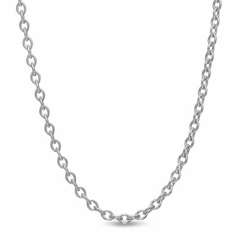1.4mm Cable Chain Necklace in Sterling Silver - 20