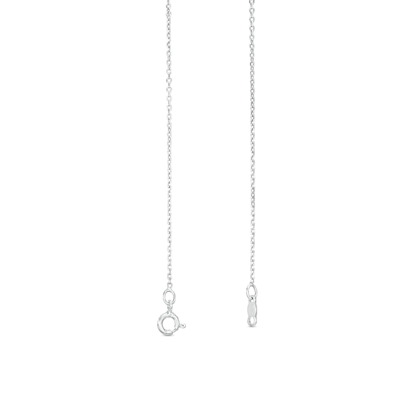 Main Image 4 of 1.4mm Cable Chain Necklace in Sterling Silver - 20"