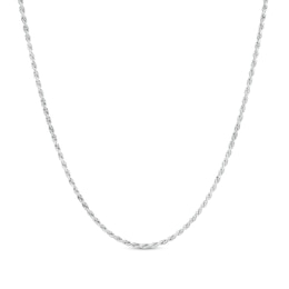 1.8mm Rope Chain Necklace in Sterling Silver - 18&quot;