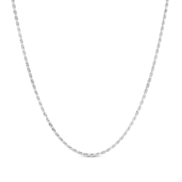 1.8mm Rope Chain Necklace in Sterling Silver - 18"
