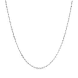 1.8mm Rope Chain Necklace in Sterling Silver - 20"