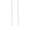 Thumbnail Image 2 of 1.8mm Rope Chain Necklace in Sterling Silver - 24"