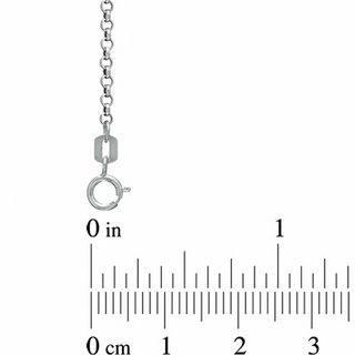 2.5mm Rolo Chain Necklace in Sterling Silver
