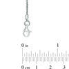 Thumbnail Image 2 of Ladies' 1.5mm Sparkle Chain Necklace in Sterling Silver - 16"