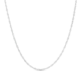 2.0mm Singapore Chain Necklace in Sterling Silver - 20&quot;