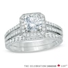 Celebration Canadian Lux® 1.30 CT. T.W. Diamond Bridal Set in 18K White Gold (I/SI2)