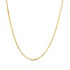 Thumbnail Image 1 of 1.0mm Box Chain Necklace in 10K Gold - 20"