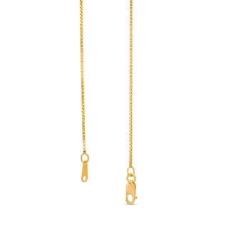 1.0mm Box Chain Necklace in 10K Gold
