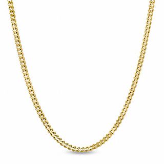 1.0mm Gourmette Chain Necklace in 10K Gold