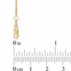 Thumbnail Image 1 of 1.0mm Gourmette Chain Necklace in 10K Gold