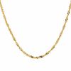 Thumbnail Image 1 of 1.5mm Singapore Chain Necklace in 10K Gold - 20"