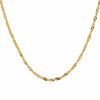 1.7mm Singapore Chain Necklace in 10K Gold