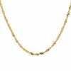 Thumbnail Image 1 of 1.7mm Singapore Chain Necklace in 10K Gold - 20"