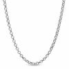 Thumbnail Image 0 of 1.9mm Rolo Chain Necklace in 10K White Gold - 18"