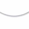 Thumbnail Image 0 of 1.0mm Wheat Chain Necklace in 10K White Gold - 18"