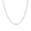 Thumbnail Image 0 of 5.5mm Curb Chain Necklace in Sterling Silver - 22"