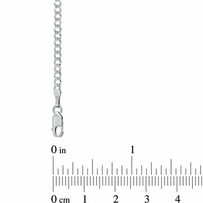 MASON SILVER CURB CHAIN NECKLACE - TARNISH FREE JEWELRY