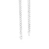 Thumbnail Image 3 of 5.5mm Curb Chain Necklace in Sterling Silver - 22"