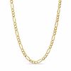 Thumbnail Image 1 of Men's 3.1mm Figaro Chain Necklace in 14K Gold - 20"