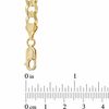 Men's 8.3mm Figaro Chain Bracelet in 10K Gold - 8.5"